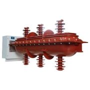 Элегазовый выключатель нагрузки ESQ FLN36-40,5D/630-20-MOA-PАPВ (40,5кВ, 630А, 20кА, руч. управ., кожух, рукоятка для руч. упр. HS,датчик давления GPM, с индик, мех. блок.)