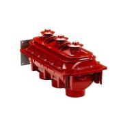 Корпус трех-позиционного элегазового выключателя нагрузки FLN36-12D/630-20 (12кВ, 630А, 20кА, без управления)