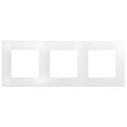 Рамка 3-м Etika бел. IEK 672503