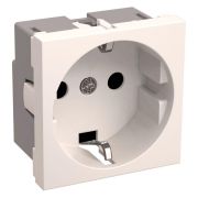 Розетка 1-м 2мод. РКС-20-30-П-К 45х45 с заземл. бел. PRIMER IEK CKK-40D-RSZB2-K01-K