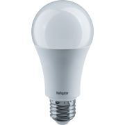 Лампа светодиодная 71 365 NLL-A60-15-230-4K-E27 15Вт грушевидная 4000К нейтр. бел. E27 1200лм 176-264В Navigator 71365