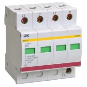 Ограничитель перенапряжения ОПС1-B 4P KARAT IEK MOP20-4-B