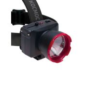 Фонарь аккумуляторный налобный H1W LED 1Вт 2 режима аккум. 0.5А.ч ЗУ 220В КОСМОС KOCAccuH1WLED