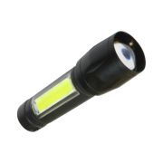 Фонарь аккумуляторный XPE 3Вт + COB 3Вт литиевый аккум. 600мА.ч Micro USB шнур КОСМОС KocAc1011Lith