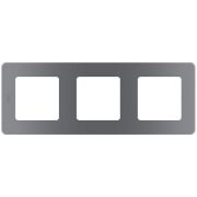 Рамка 3-м Inspiria дым. IEK 673957