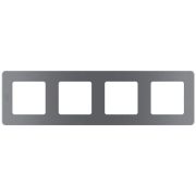 Рамка 4-м Inspiria дым. IEK 673967
