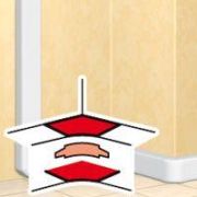 Угол для кабель-канала внутр. изменяемый 80-100град. для DLP 105х50 бел. ИЭК Leg 010605