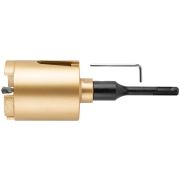 Коронка кольцевая алмазная по бетону безударная 68мм в сборе FIT 33485